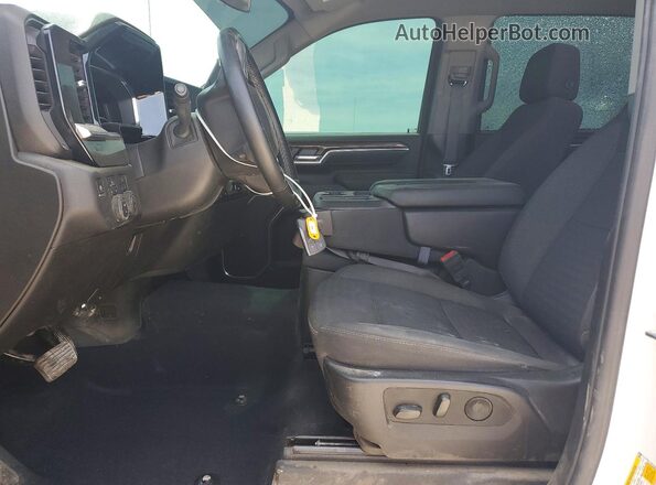 1GC1KNEY7SF223601 2025 CHEVROLET SILVERADO White Widok wnętrza z przodu