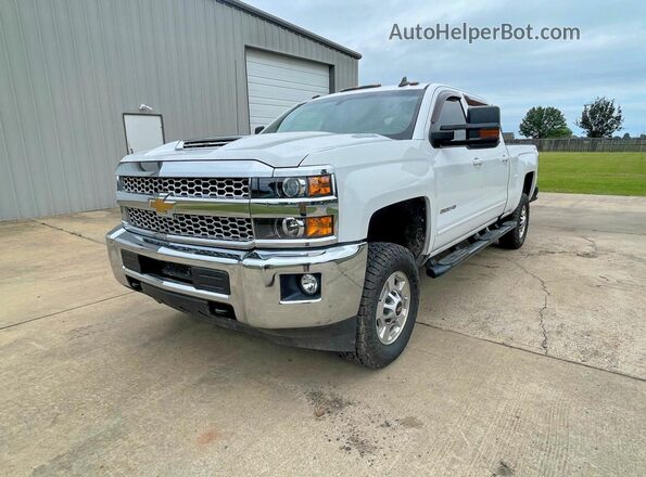 1GC1KSEY4KF265478 2019 CHEVROLET SILVERADO White Trasero izquierdo