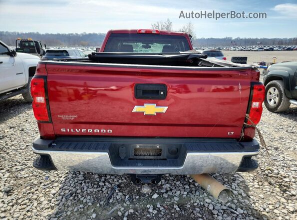 1GC1KSEY5KF239309 2019 CHEVROLET SILVERADO Maroon Widok z tyłu