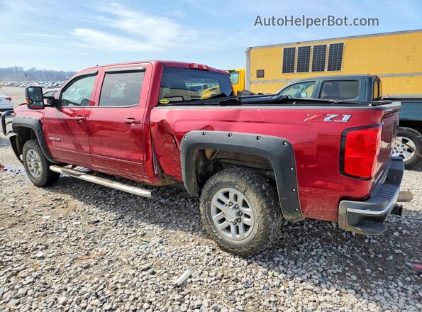 1GC1KSEY5KF239309 2019 CHEVROLET SILVERADO Maroon Tył lewy