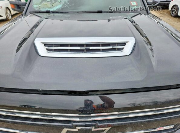 1GC1KTEY0KF120914 2019 CHEVROLET SILVERADO Black Vista interior trasera