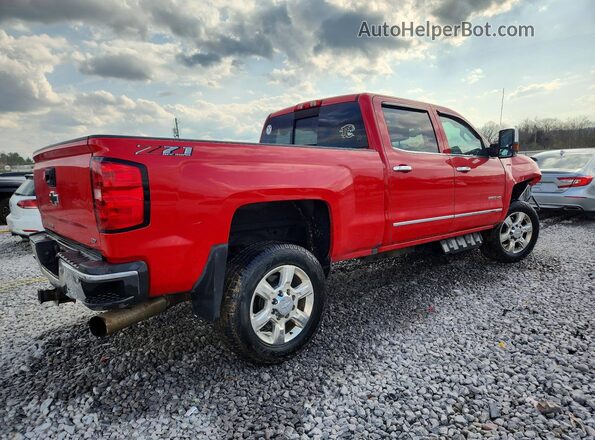 1GC1KTEY1KF106522 2019 CHEVROLET SILVERADO Red Tył prawy