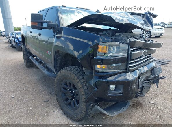 1GC1KTEYXKF113307 2019 CHEVROLET SILVERADO Black Widok z przodu