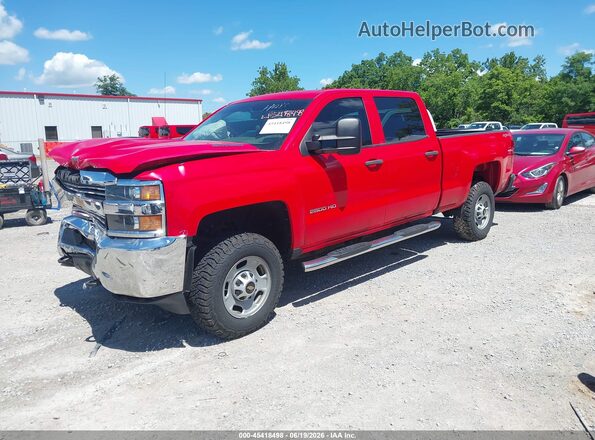 1GC1KUE83GF219059 2016 CHEVROLET SILVERADO Red Առջևի ձախ երեք քառորդ տեսարան