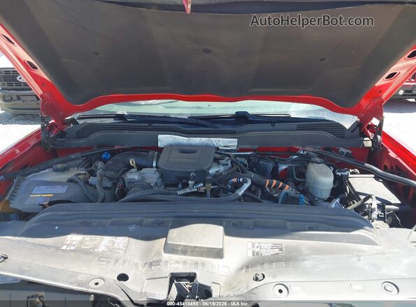 1GC1KUE83GF219059 2016 CHEVROLET SILVERADO Red Հետևի տեսք