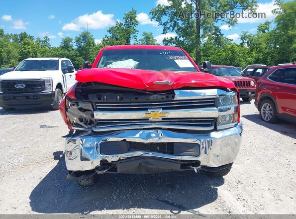 1GC1KUE83GF219059 2016 CHEVROLET SILVERADO Red Առջևի վահանակի տեսք