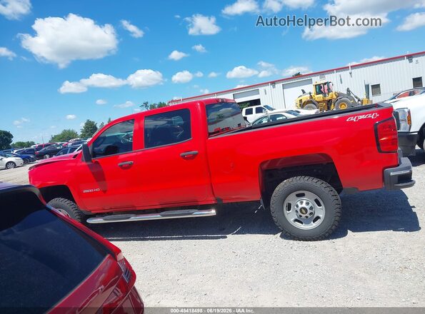 1GC1KUE83GF219059 2016 CHEVROLET SILVERADO Red Սալոնի հետևի տեսք