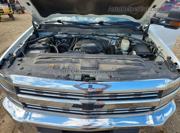 1GC1KUEG0GF230981 2016 CHEVROLET SILVERADO White Vista interior trasera