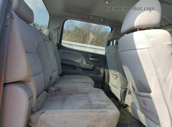 1GC1KUEG2GF242713 2016 CHEVROLET SILVERADO Silver Հետևի նստատեղերի տեսք