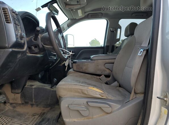 1GC1KUEG2GF242713 2016 CHEVROLET SILVERADO Silver Սալոնի դիմացի տեսք