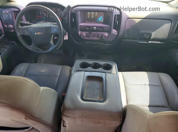 1GC1KUEG2HF165780 2017 CHEVROLET SILVERADO White Առջևի վահանակի տեսք