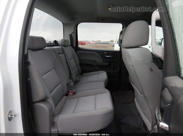 1GC1KUEG7JF232413 2018 CHEVROLET SILVERADO White Вид наклейки з VIN-кодом