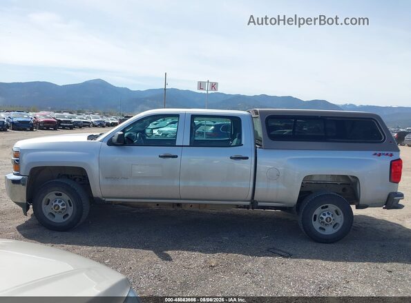 1GC1KUEG8JF241671 2018 CHEVROLET SILVERADO Silver 