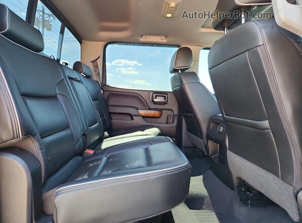 1GC1KUEY3KF196200 2019 CHEVROLET SILVERADO Синий Вид задних сидений