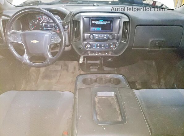 1GC1KVE8XGF270774 2016 CHEVROLET SILVERADO White Dashboard view
