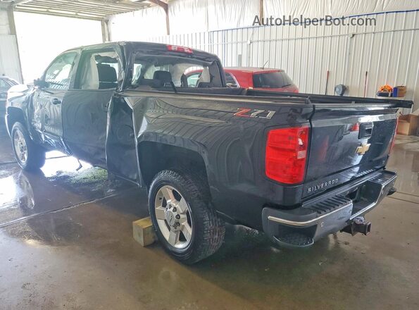 1GC1KVEG2JF186107 2018 CHEVROLET SILVERADO Black Trasero izquierdo