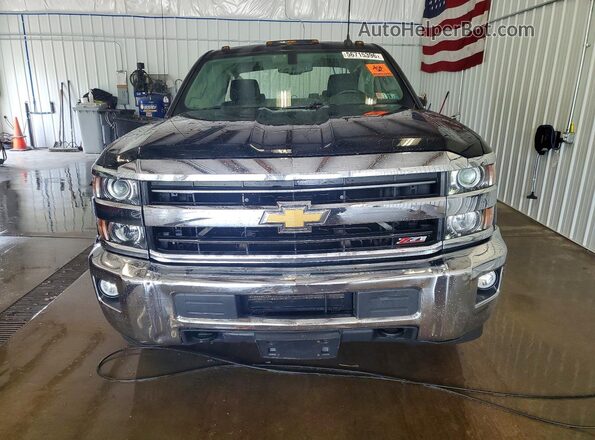 1GC1KVEG2JF186107 2018 CHEVROLET SILVERADO Black Vista frontal