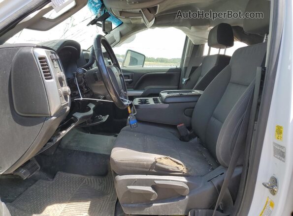 1GC1KVEG2JF261212 2018 CHEVROLET SILVERADO White წინა სალონის ხედი