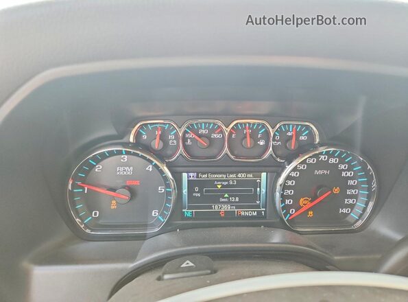 1GC1KVEG3GF142299 2016 CHEVROLET SILVERADO White Widok zestawu wskaźników