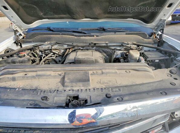 1GC1KVEG4HF183087 2017 CHEVROLET SILVERADO Белый Вид задней части салона