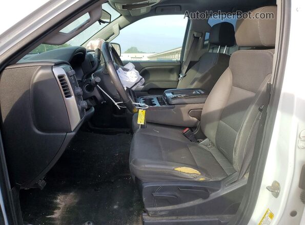 1GC1KVEG4HF183087 2017 CHEVROLET SILVERADO Белый Вид салона спереди