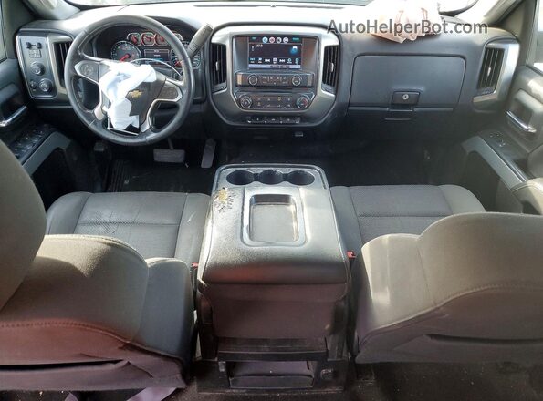 1GC1KVEG4HF183087 2017 CHEVROLET SILVERADO Белый Вид панели приборов