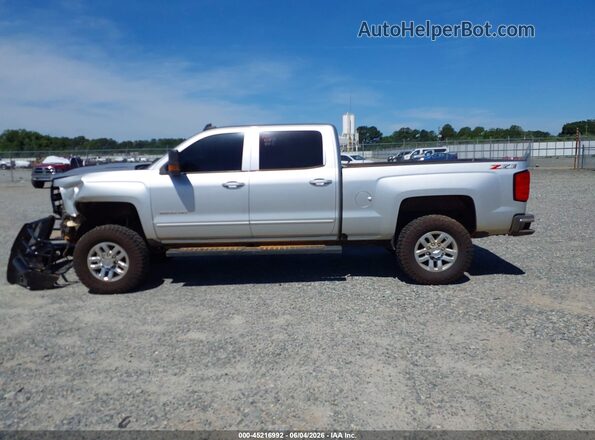 1GC1KVEY2JF188111 2018 CHEVROLET SILVERADO Серебряный 