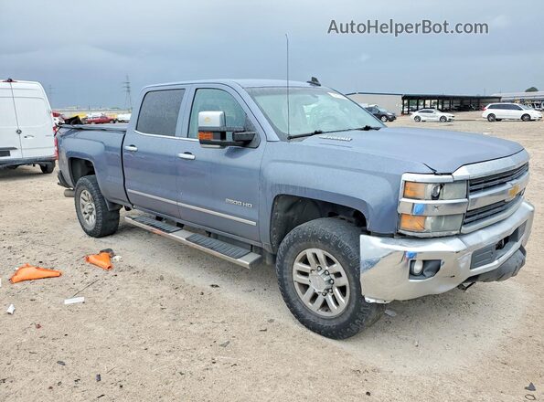 1GC1KWE82GF115920 2016 CHEVROLET SILVERADO Blue Передня права чверть