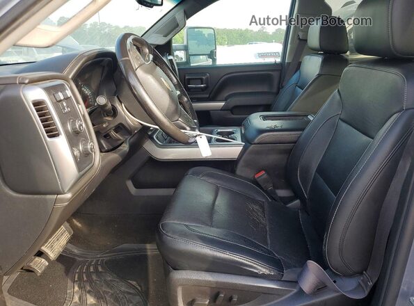 1GC1KWE82GF115920 2016 CHEVROLET SILVERADO Blue Вид салону спереду