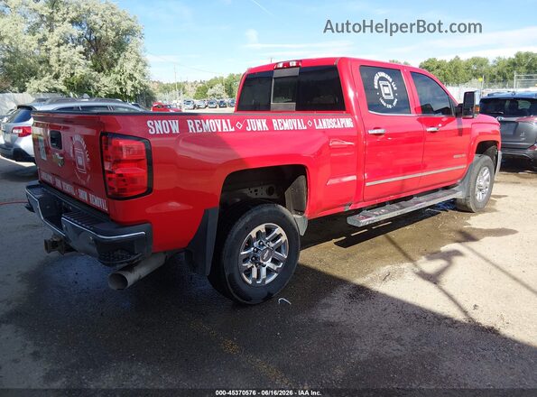 1GC1KWE82GF273870 2016 CHEVROLET SILVERADO Красный Задняя правая четверть