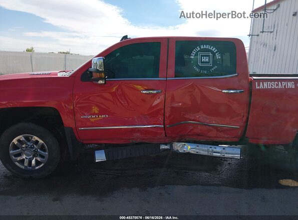 1GC1KWE82GF273870 2016 CHEVROLET SILVERADO Красный Вид спереди