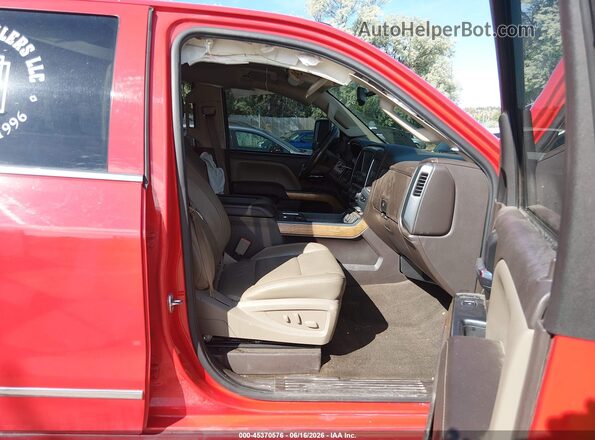 1GC1KWE82GF273870 2016 CHEVROLET SILVERADO Красный Вид салона спереди