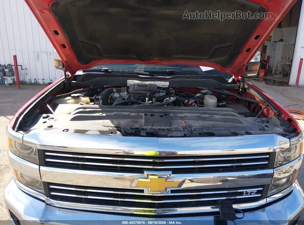 1GC1KWE82GF273870 2016 CHEVROLET SILVERADO Красный Вид сзади