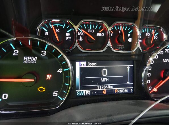 1GC1KWE82GF273870 2016 CHEVROLET SILVERADO Красный 