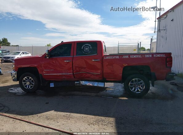 1GC1KWE82GF273870 2016 CHEVROLET SILVERADO Красный Панорамный вид салона 360°