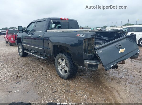 1GC1KWE86GF238832 2016 CHEVROLET SILVERADO Черный Задняя левая четверть