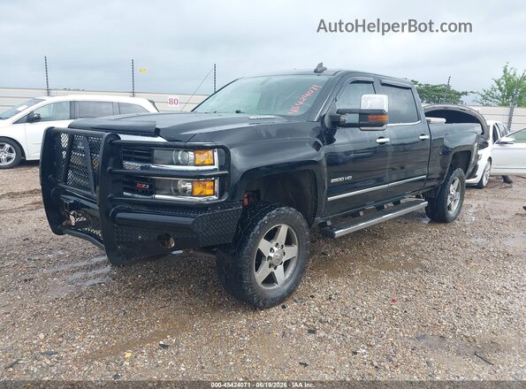 1GC1KWE86GF238832 2016 CHEVROLET SILVERADO Черный Передняя левая четверть