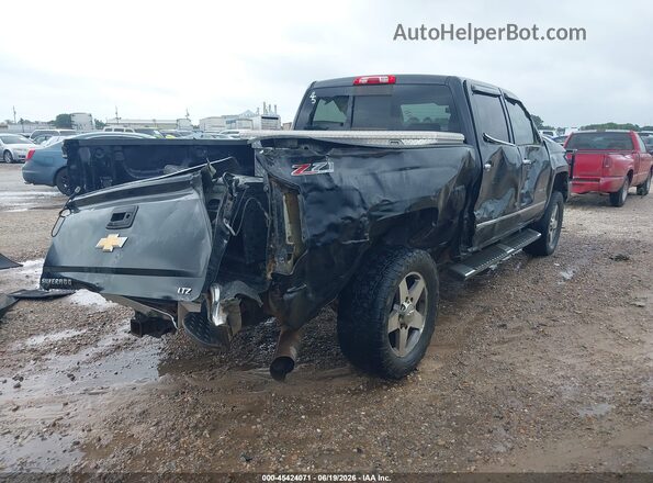 1GC1KWE86GF238832 2016 CHEVROLET SILVERADO Черный Задняя правая четверть