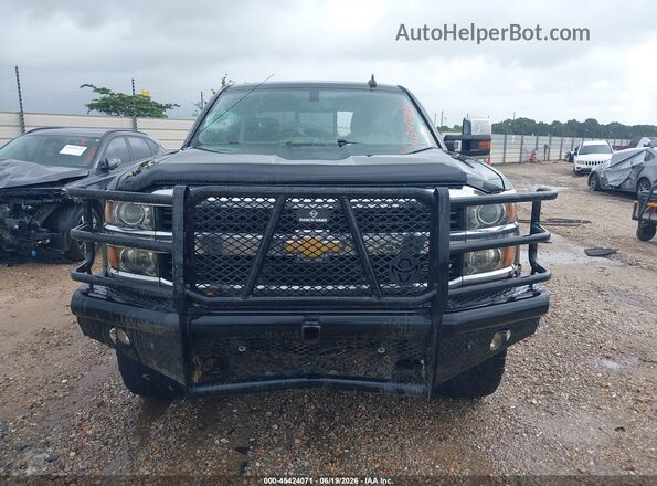 1GC1KWE86GF238832 2016 CHEVROLET SILVERADO Черный Вид щитка приборов