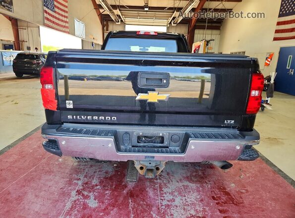 1GC1KWEG0GF278900 2016 CHEVROLET SILVERADO Black Rear view