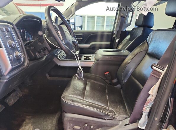 1GC1KWEG0GF278900 2016 CHEVROLET SILVERADO Black Front interior view