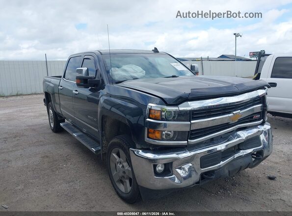 1GC1KWEG0HF125225 2017 CHEVROLET SILVERADO Black უკანა სალონის ხედი