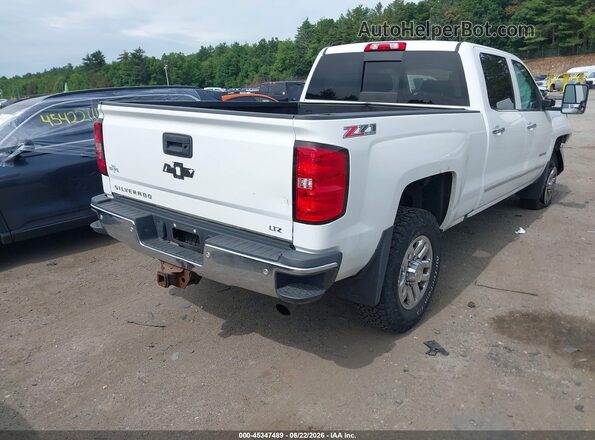 1GC1KWEG4GF164446 2016 CHEVROLET SILVERADO Белый Задняя правая четверть