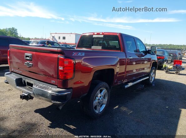 1GC1KWEGXGF260680 2016 CHEVROLET SILVERADO Бордовый Задняя правая четверть