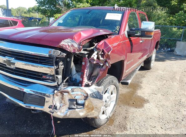 1GC1KWEGXGF260680 2016 CHEVROLET SILVERADO Бордовый Вид спереди
