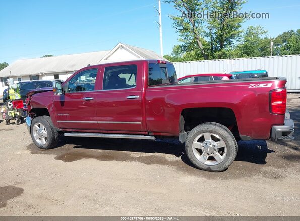 1GC1KWEGXGF260680 2016 CHEVROLET SILVERADO Бордовый Панорамный вид салона 360°