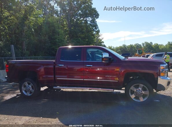 1GC1KWEGXGF260680 2016 CHEVROLET SILVERADO Бордовый Вид задней части салона