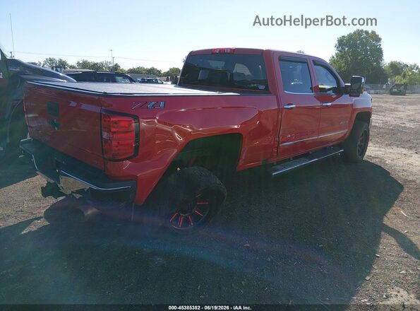 1GC1KWEY7JF191656 2018 CHEVROLET SILVERADO Red Rear right