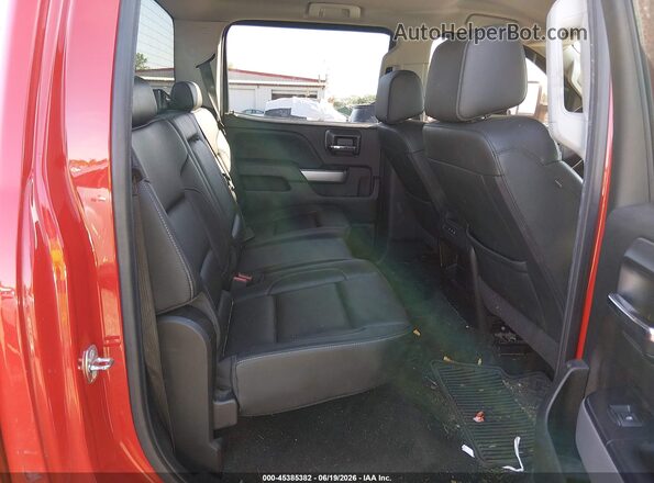 1GC1KWEY7JF191656 2018 CHEVROLET SILVERADO Red VIN sticker view