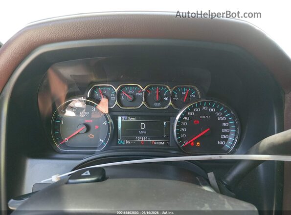 1GC1KXE82GF241720 2016 CHEVROLET SILVERADO White Widok tylnych siedzeń